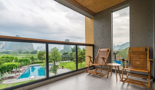 Deluxe Double Room, Balcony