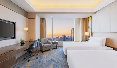 Horizon Deluxe, Room, 2 Twin Beds, River View