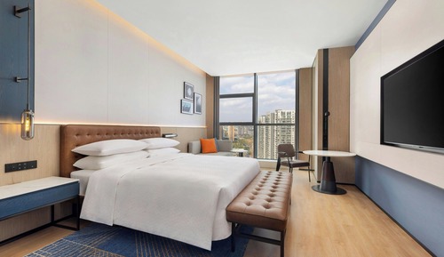 Business Room, 1 King Bed, City View