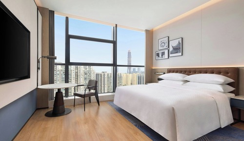 Standard Room, 1 King Bed, City View