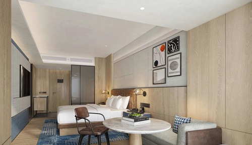 Superior Room, 1 King Bed, City View
