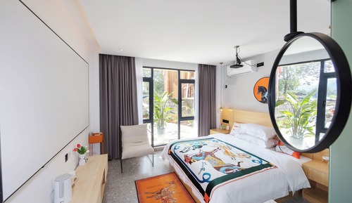 Classic Double Room, Courtyard View