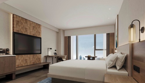 Standard Room, 1 King Bed, City View