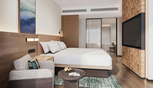 Executive Suite, 1 King Bed, City View