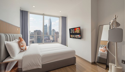 Comfort Quadruple Room, City View