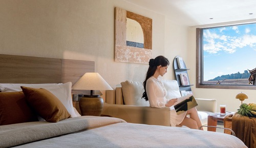 Family Triple Room, Balcony, Garden View