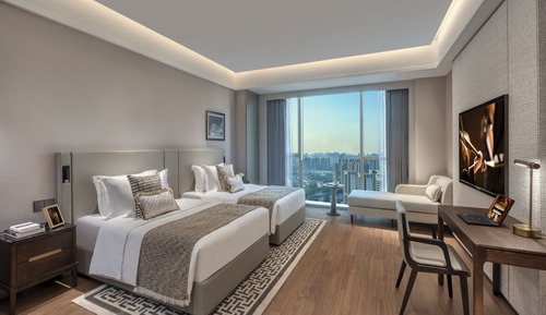 Executive Studio, 2 Twin Beds, Kitchen