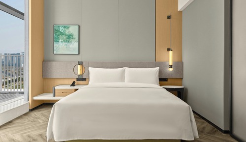 Suite, 1 King Bed, City View