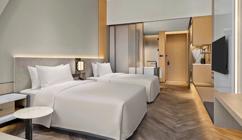 Executive Room, 2 Double Beds, City View