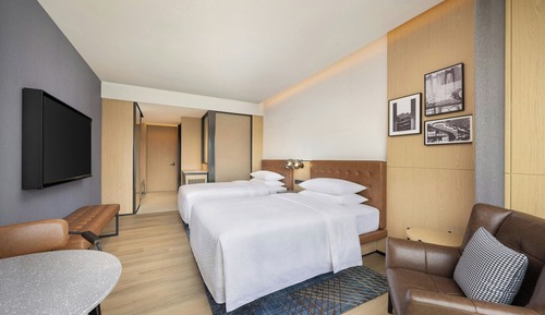 Superior Room, 2 Double Beds, Garden View