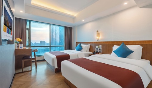 Basic Twin Room, City View
