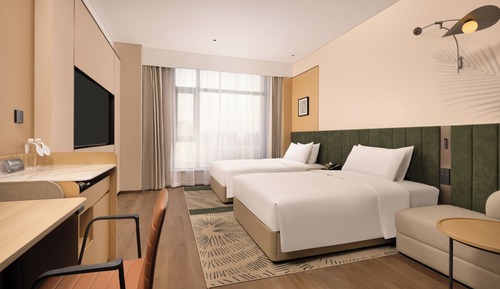 Deluxe Room, 2 Twin Beds