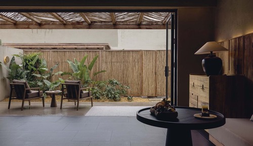Senior Double Room, Patio, Courtyard View