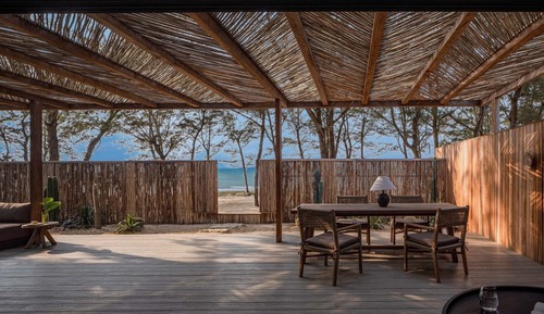 Family Twin Room, Patio, Sea View