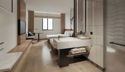 Comfort Room, 2 Double Beds