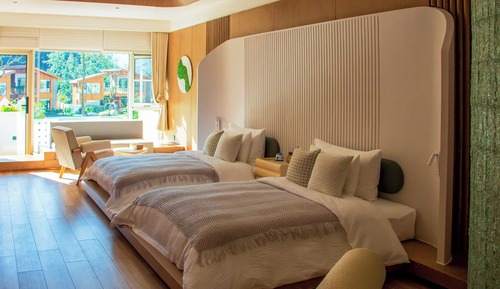 Elite Twin Room, Garden View