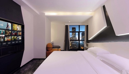 Basic Double Room, City View
