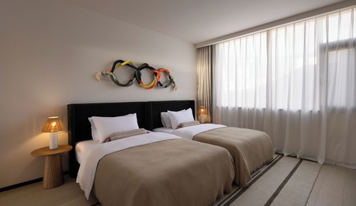 Superior Twin Room, Patio, Hill View