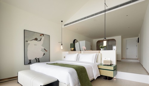 Senior Double Room, Patio, Sea View