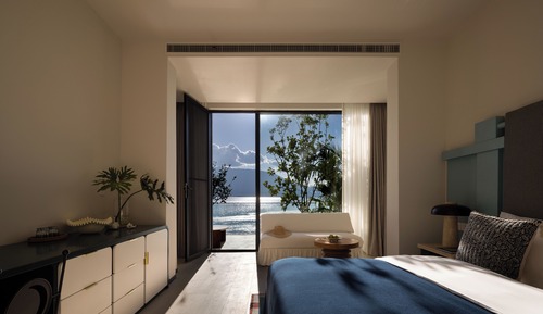 Romantic Double Room, Patio, Sea View