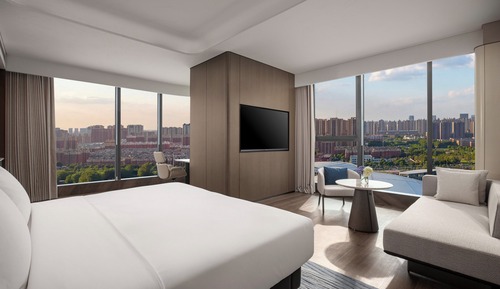 Premium Room, 1 King Bed, Club Lounge Access, Park View