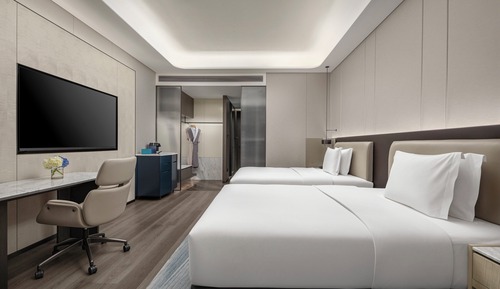 Standard Room, 2 Double Beds, Club Lounge Access