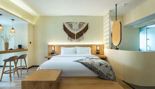 Comfort Apartment, 1 Queen Bed, Garden View