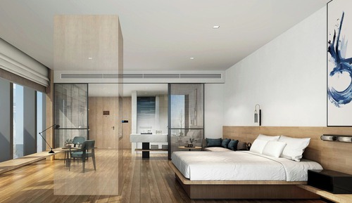 Premier Room, 1 King Bed, City View