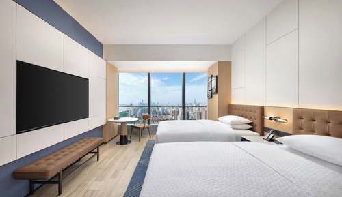 Superior Room, 2 Double Beds, River View
