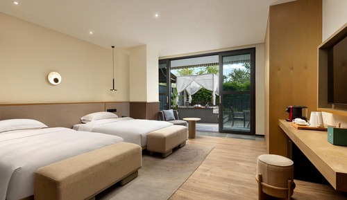 Room, 2 Twin Beds, Smoking (Hot Spring)