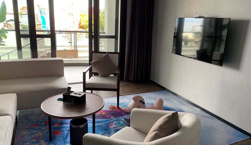 Luxury Suite, 2 Bedrooms, Pets Not Allowed, Courtyard View