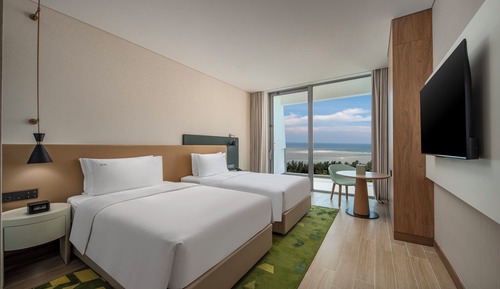 Premium Room, 2 Double Beds, Oceanfront