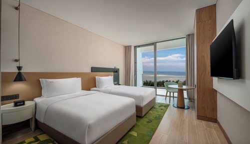 Premium Room, 2 Double Beds, Ocean View