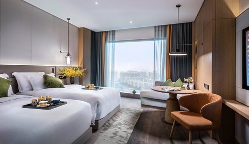 Canton Tower River View Twin Room