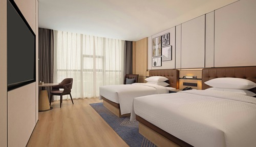 Premium Room, 2 Double Beds, City View
