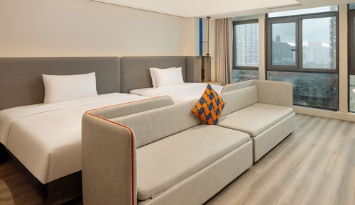 2 Double Standard With Single Sofa Bed