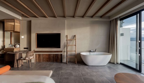 Basic Double Room, Sea View
