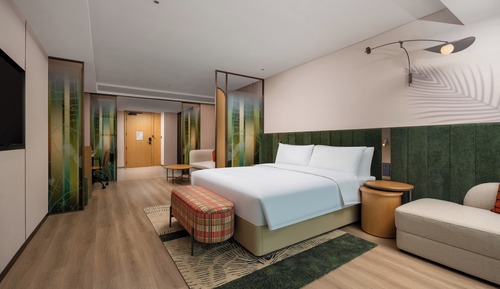 Deluxe Room, 1 King Bed with Sofa bed
