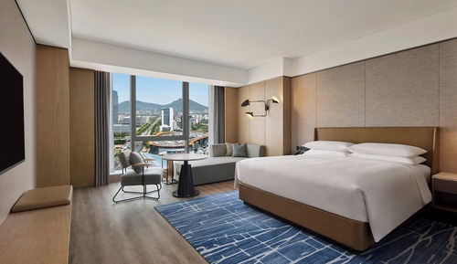 Deluxe Room, 1 King Bed, City View