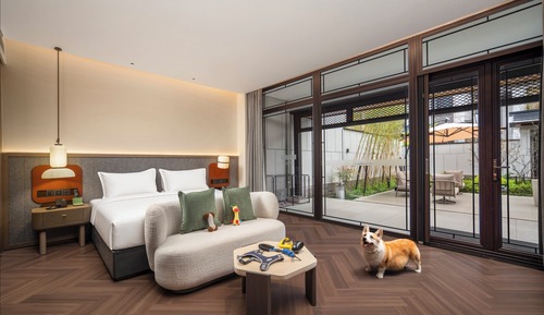 1 King 1 Twin 2 Bedroom Duplex Suite Pet Friendly