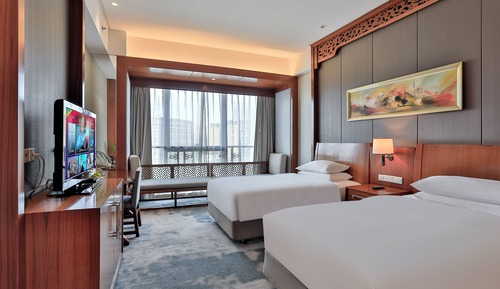 Deluxe Twin Room, Non Smoking, City View