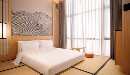 Japanese-style Single Room, City View