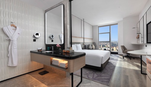 Premium Room, 2 Double Beds, Accessible Bathtub, Club Lounge Access