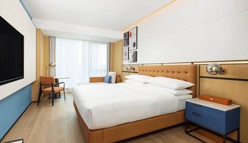 Room, 1 King Bed, Mountain View