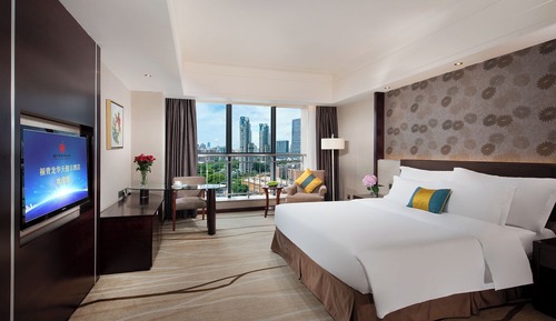 Basic Single Room, 1 Queen Bed, Non Smoking, Private Bathroom