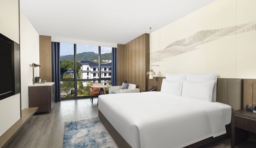 Deluxe Room, 1 King Bed, Garden View