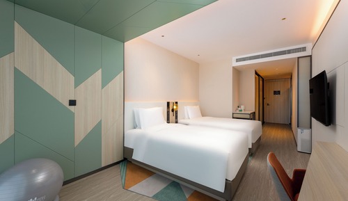 Standard Room, 2 Double Beds (Stocked Minibar Included)