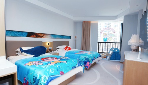 Luxury Twin Room, 2 Twin Beds (Luxury Parent Child Theme)