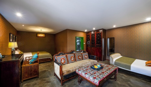 Family Studio, Multiple Beds, Courtyard View, Ground Floor