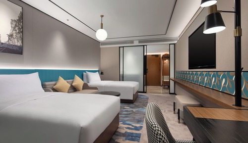 Business Twin Room, Multiple Beds (High Floor)